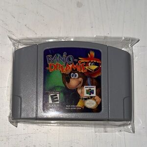Banjo-Dreamie Game Cartridge - Gray